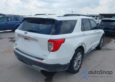 2022 Ford Explorer Xlt z USA, uszkodzony, nr VIN 1FMSK7DHXNGA81191